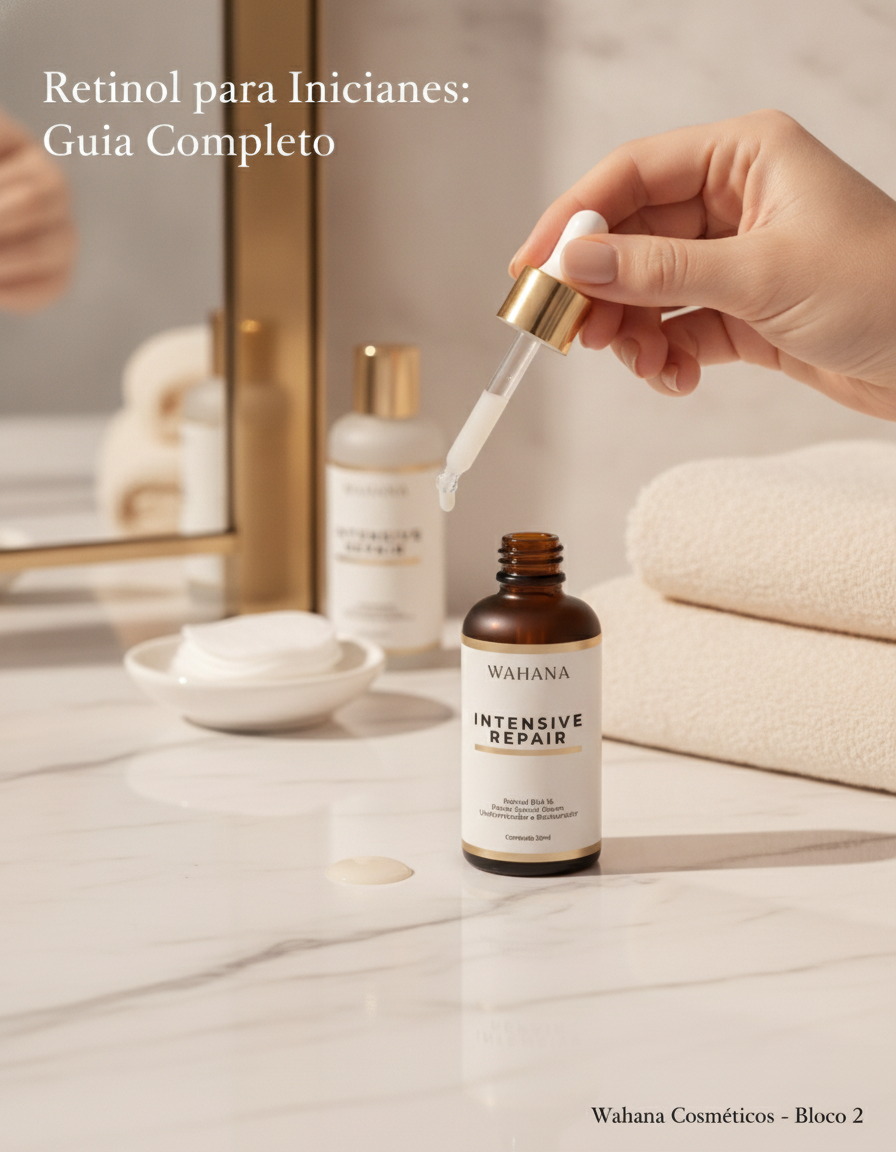 Retinol para Iniciantes: Guia Completo - Intensive Repair