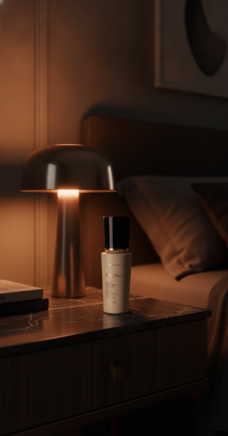 Skincare Noturno Anti-Idade: O Segredo do Ciclo Circadiano da Pele - Time Secret
