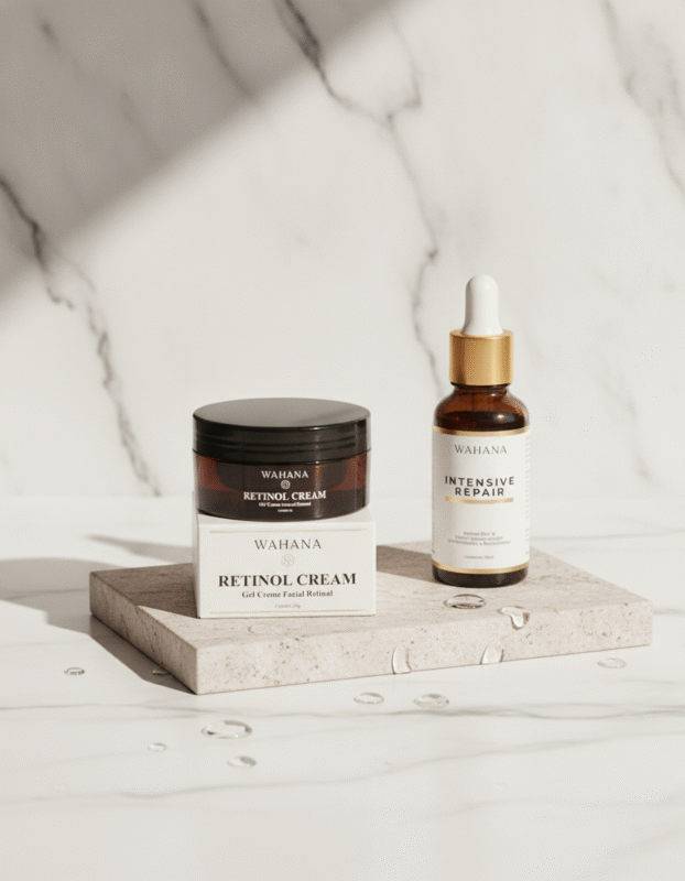 Benefícios do Ácido Hialurônico com Retinol: A Combinação Perfeita - Retinol Cream e Intensive Repair