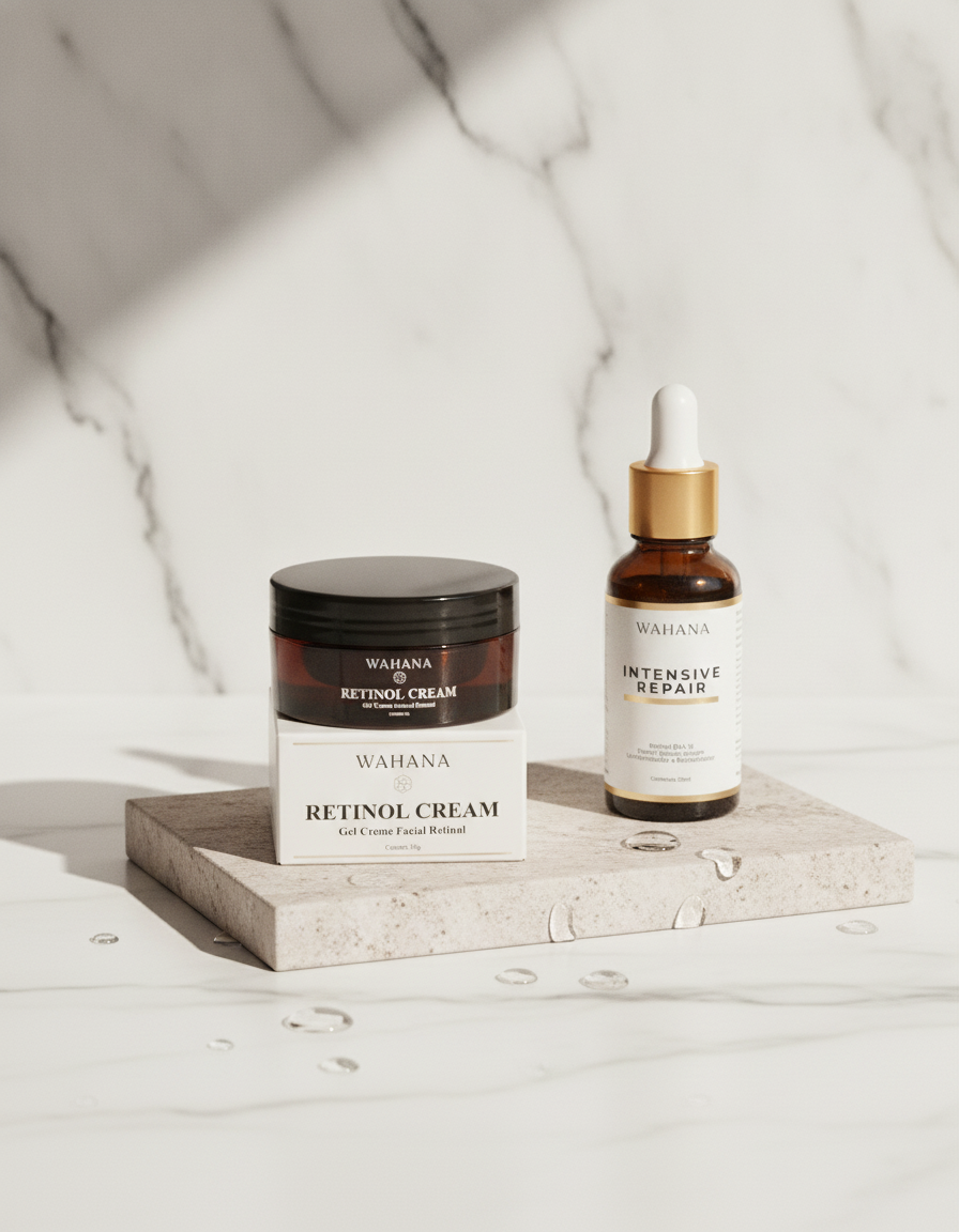 Benefícios do Ácido Hialurônico com Retinol: A Combinação Perfeita - Retinol Cream e Intensive Repair