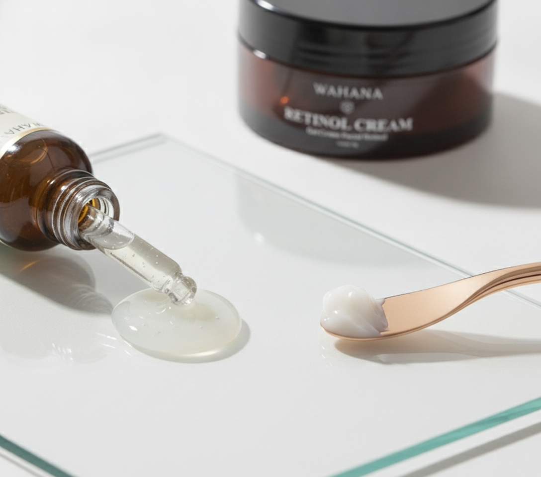 Flacidez Facial: O Que Fazer para Recuperar a Firmeza - Intensive Repair e Retinol Cream