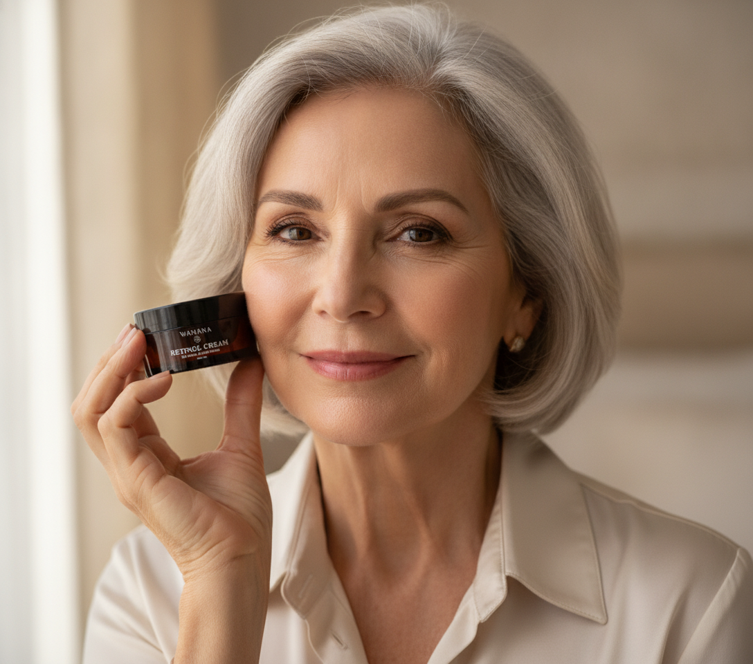 Ácido Hialurônico para Rugas Profundas: Funciona Depois dos 60? - Retinol Cream