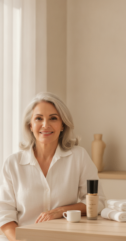 Skincare na Menopausa: Como Cuidar da Pele Madura - Time Secret