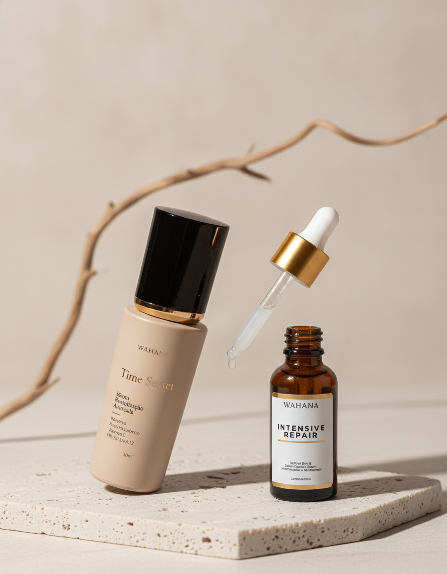 Colágeno e Flacidez: Como a Ciência Combate o Envelhecimento - Time Secret e Intensive Repair