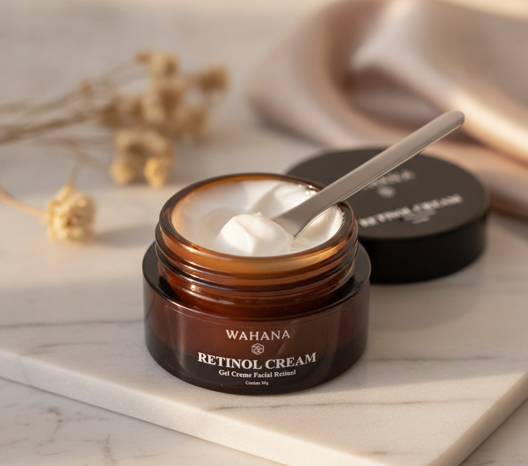 Colágeno e Flacidez: Como a Ciência Combate o Envelhecimento - Retinol Cream