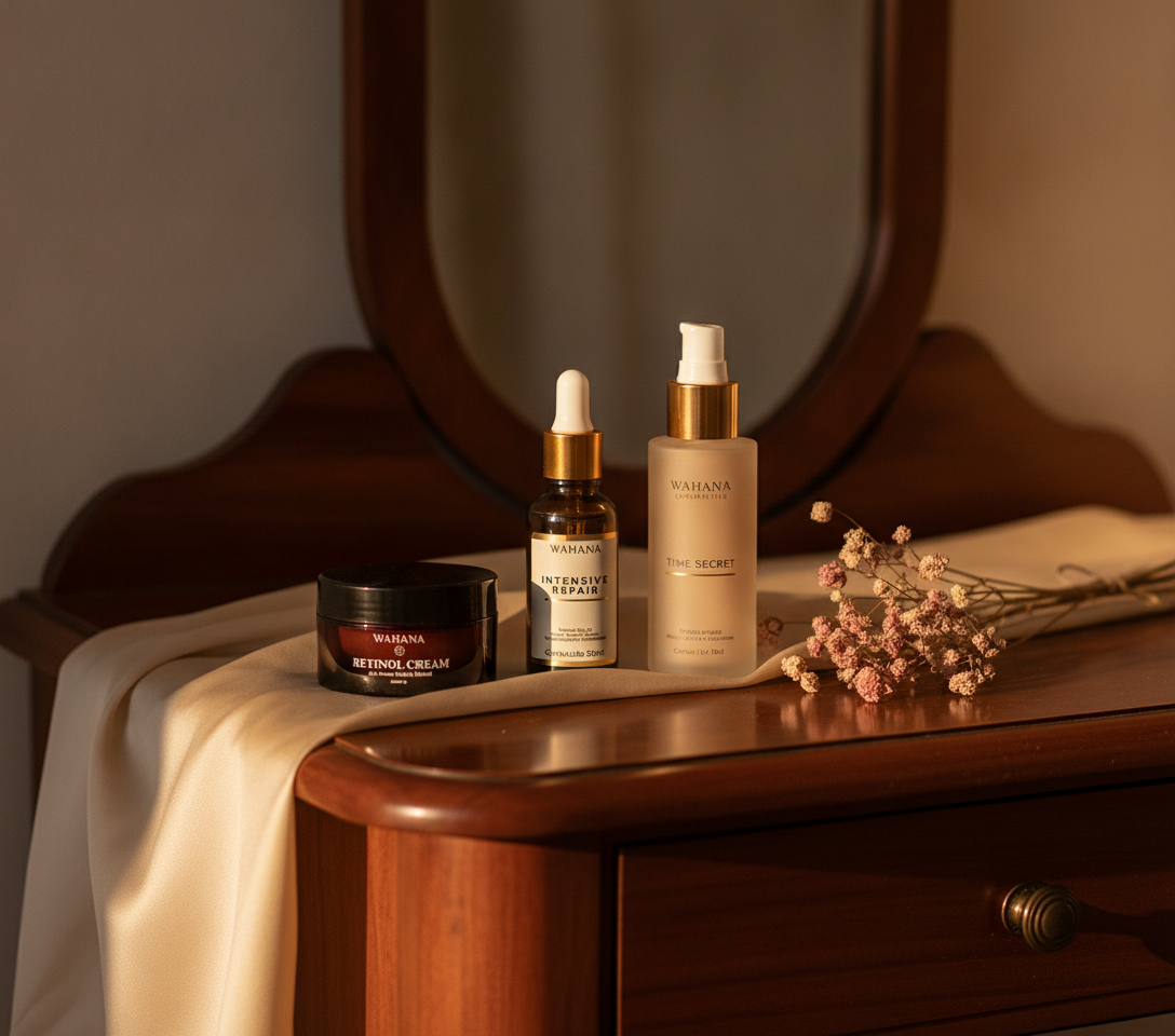 Retinol Cream Wahana: Avaliação completa para rugas e firmeza - Retinol Cream e Intensive Repair