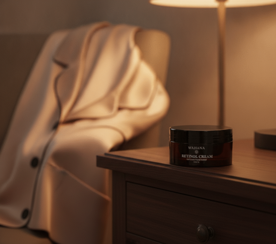 Rotina noturna com retinol para pele madura: Passo a passo - Retinol Cream