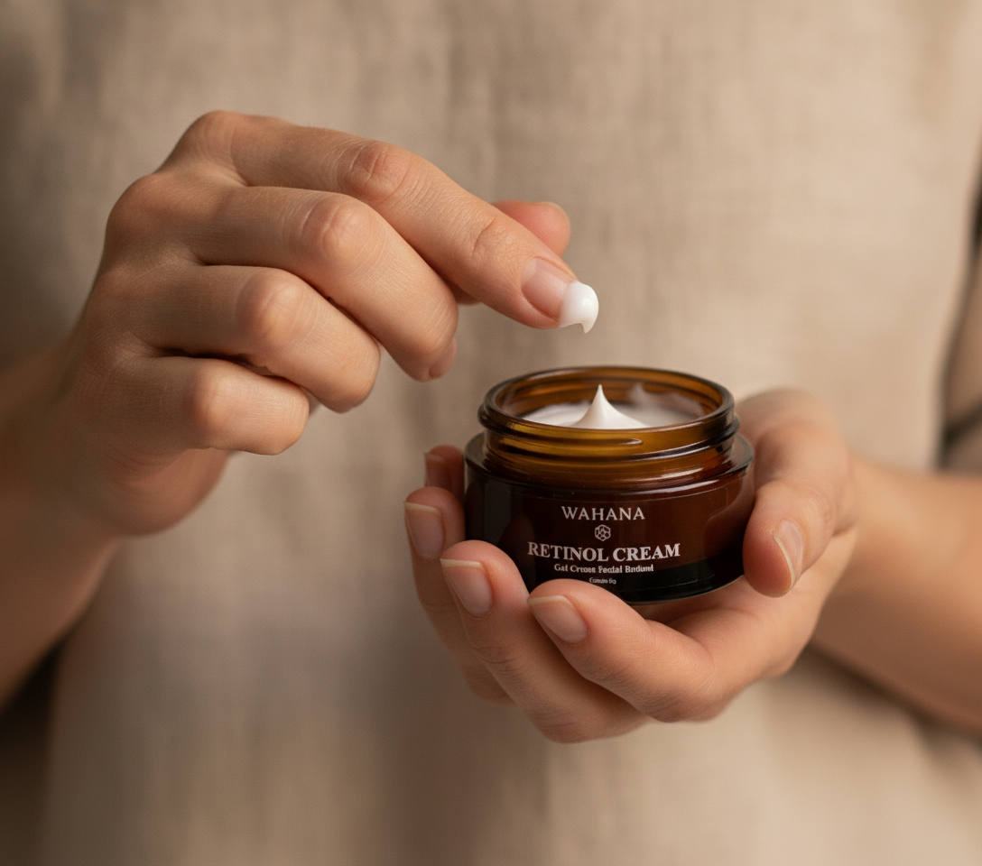 Rotina noturna com retinol para pele madura: Passo a passo - Retinol Cream