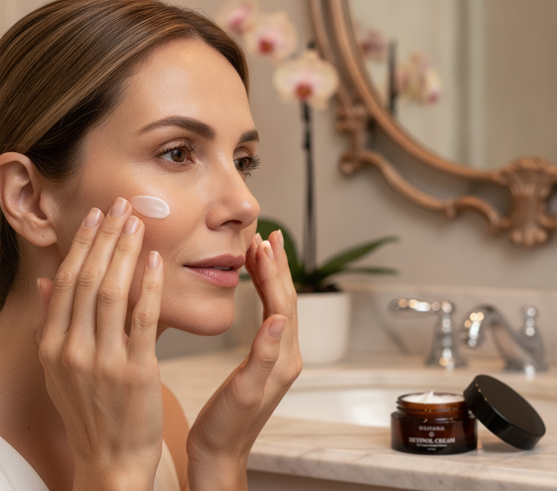 Retinol vs. Peptídeos: Qual o Melhor para Pele Madura? - Retinol Cream