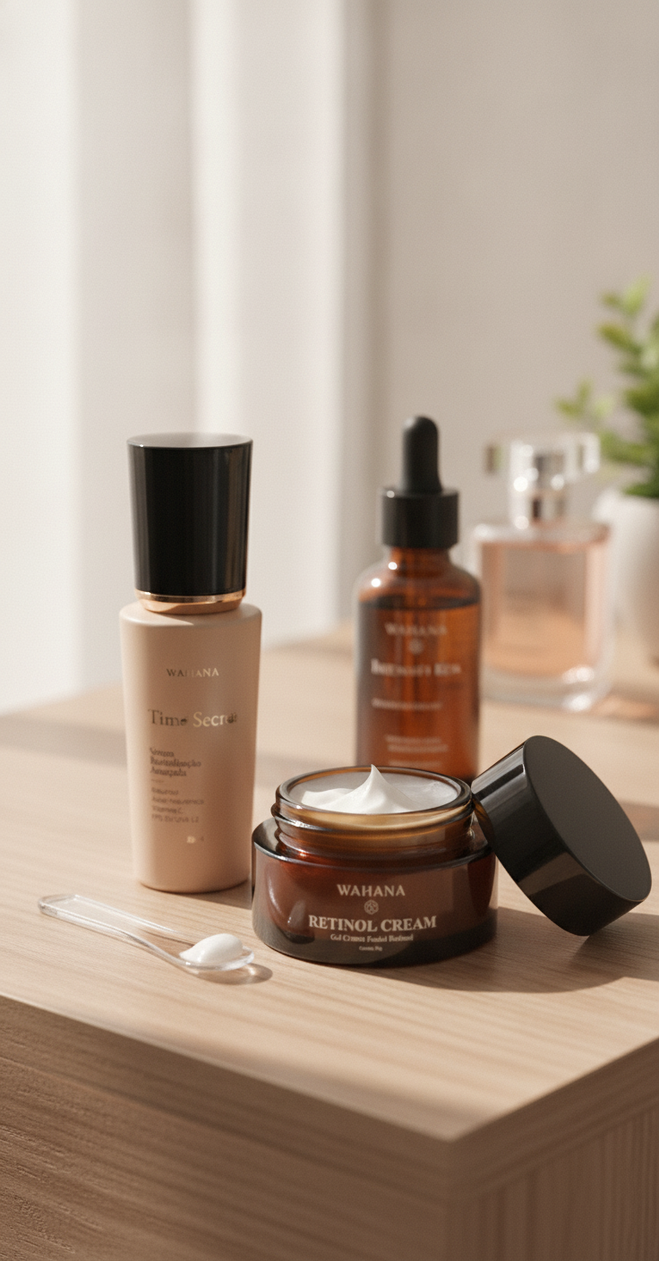 Retinol vs. Peptídeos: Qual o Melhor para Pele Madura? - Retinol Cream e Time Secret