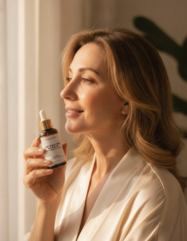 Skincare na menopausa: Como combater flacidez e ressecamento - Intensive Repair