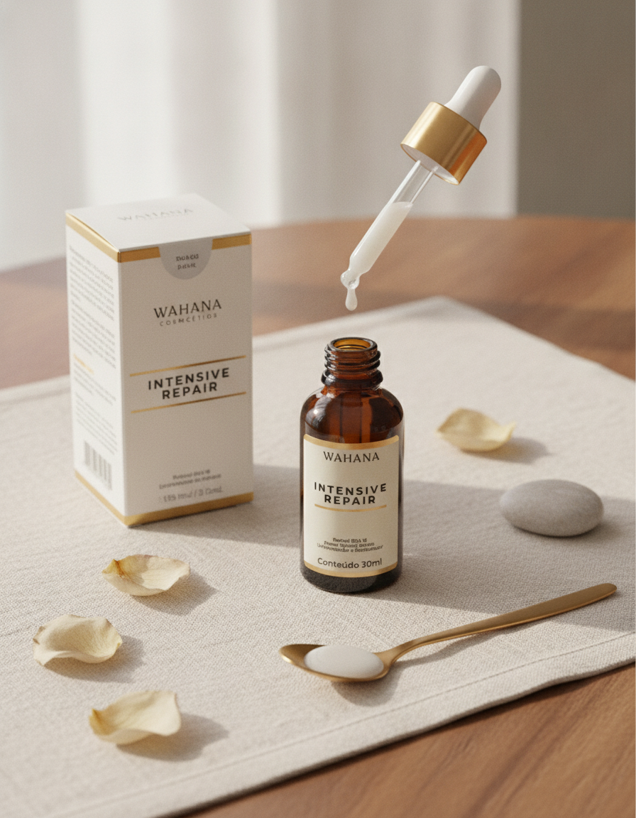 Sérum Intensive Repair para flacidez: Como o retinoide age na pele 50+ - Intensive Repair