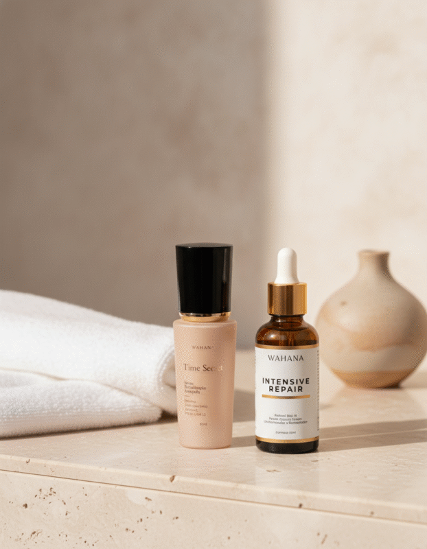 Rotina de Skincare Anti-Idade Passo a Passo para Resultados Reais - Time Secret e Intensive Repair