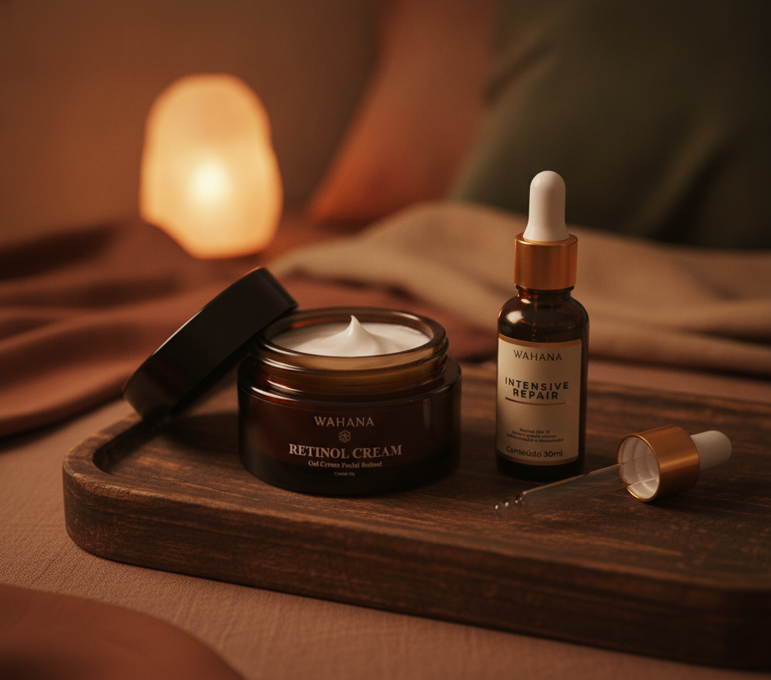 Rotina de Skincare Anti-Idade Passo a Passo para Resultados Reais - Retinol Cream e Intensive Repair