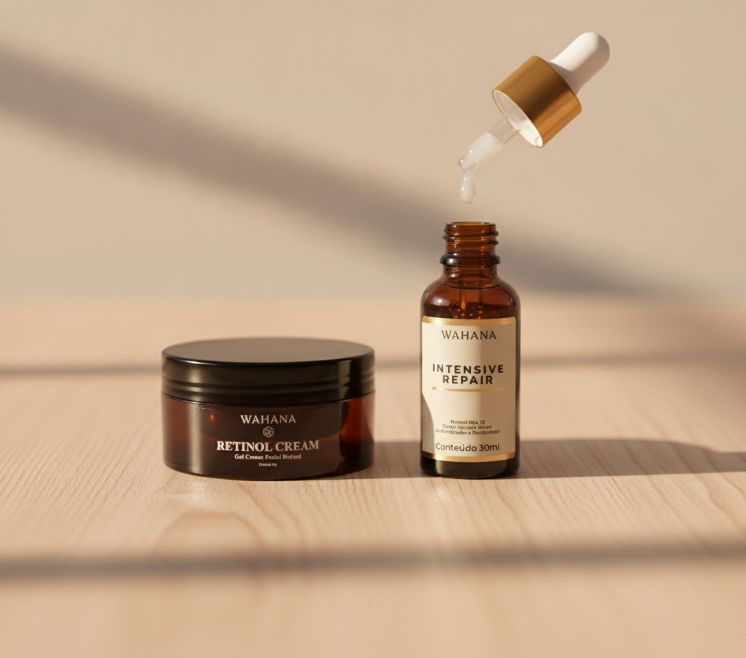 Como Diminuir Poros Dilatados: Causas e Tratamentos Eficazes - Retinol Cream e Intensive Repair