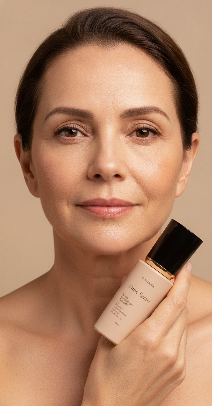 Bakuchiol para pele madura depois dos 50: O Retinol Verde - Time Secret