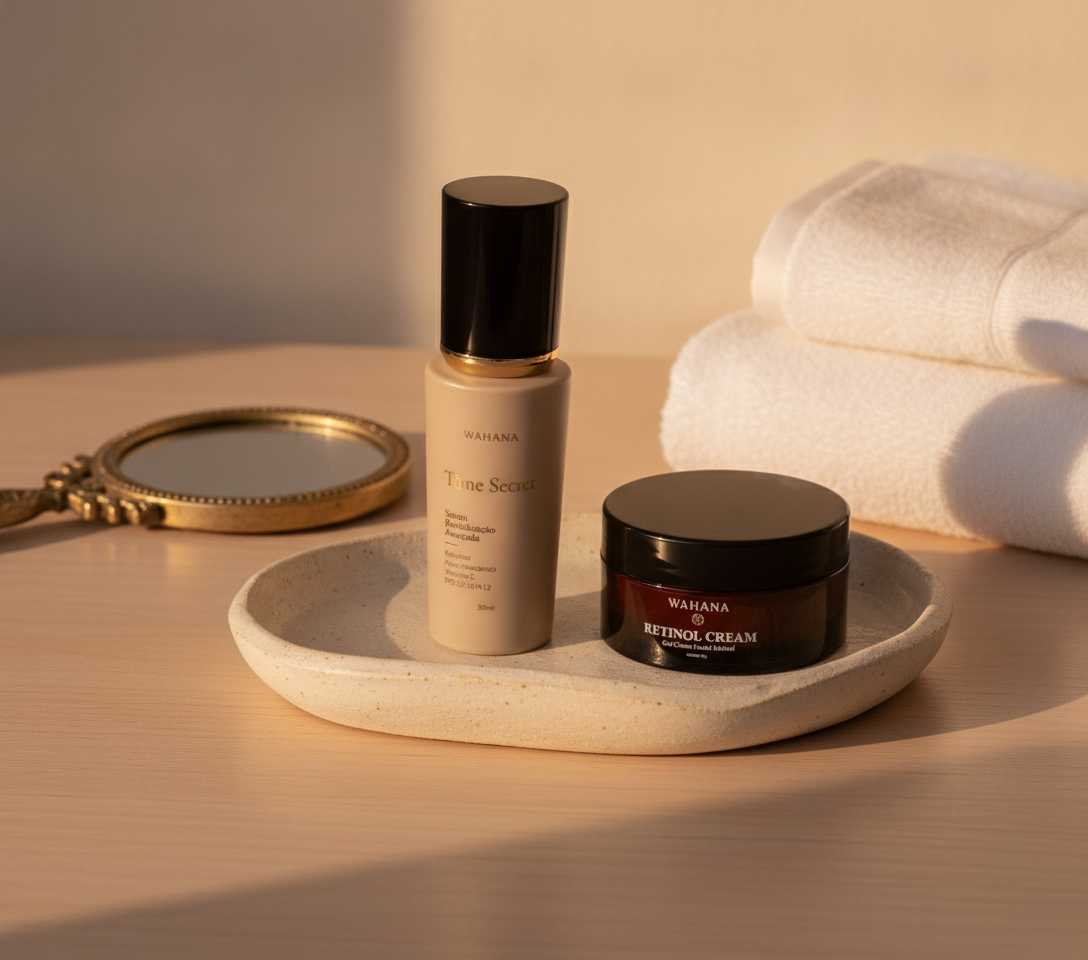 Bakuchiol para pele madura depois dos 50: O guia definitivo - Time Secret e Retinol Cream