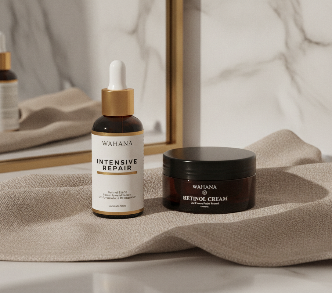 Serum Intensive Repair funciona para flacidez no rosto? - Intensive Repair e Retinol Cream