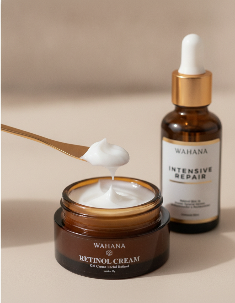 Retinol Cream: Como usar na pele madura sem irritar - Retinol Cream e Intensive Repair
