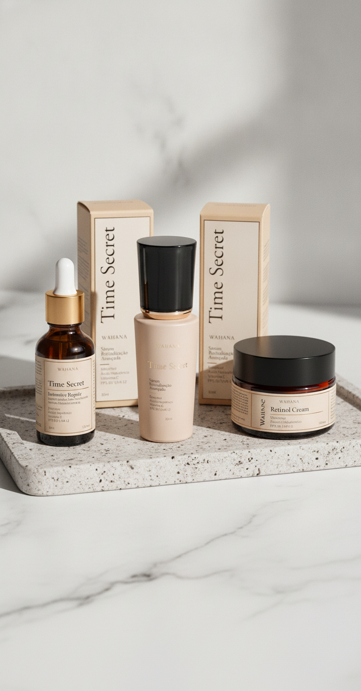Rotina Skincare 40 Anos: O Fim da Flacidez - Time Secret