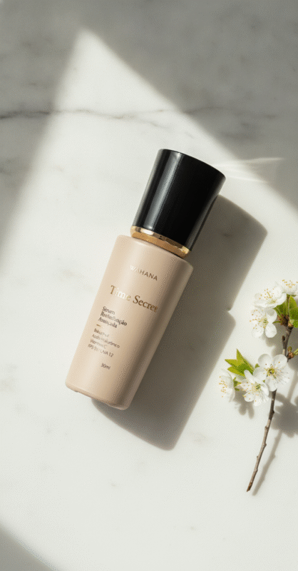 Vitamina C para manchas na pele madura: Como o Time Secret age - Time Secret
