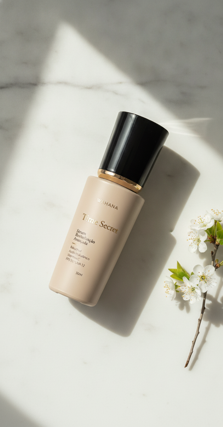 Vitamina C para manchas na pele madura: Como o Time Secret age - Time Secret