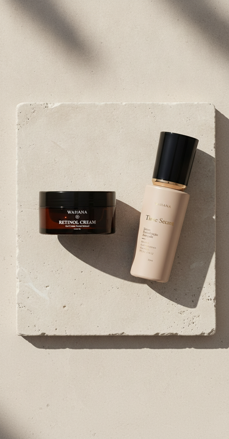Peptídeos vs Retinol: Qual o Melhor Ativo para a Sua Pele? - Retinol Cream e Time Secret