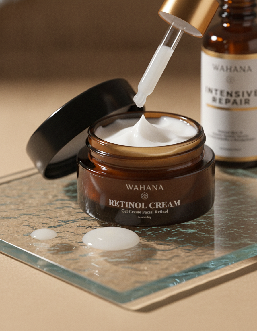 Rotina Noturna de Skincare: O Segredo do Sono da Beleza Revelado - Retinol Cream e Intensive Repair
