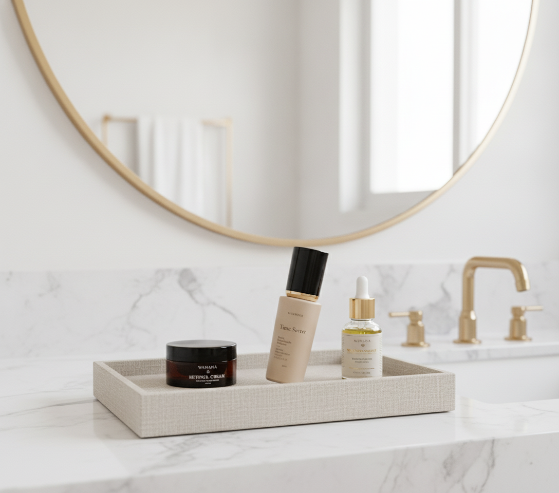 Bakuchiol para pele madura depois dos 50: O Retinol Verde - Time Secret e Retinol Cream